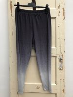 Yoga legging met overloop grijs