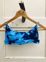 Top tie-dye blauw