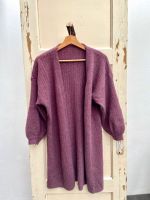 Lang vest licht aubergine/paars